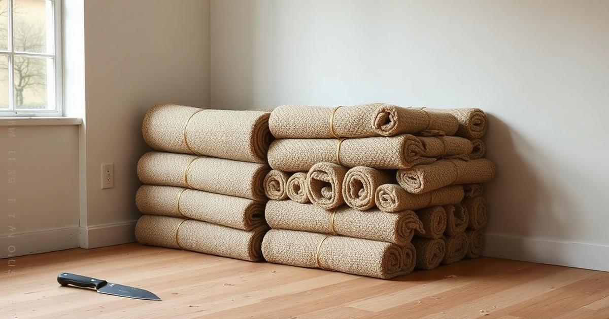 Old carpet removal in Toronto: cut, roll, and what the city accepts