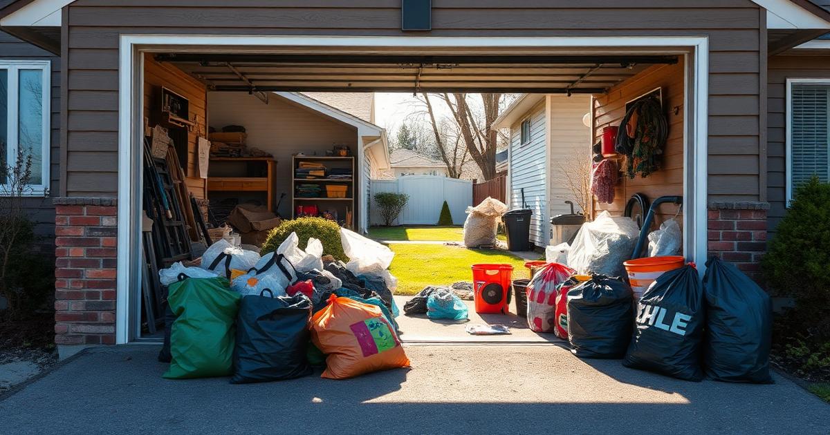Spring cleanup in Toronto: clearing the garage, yard, and basement